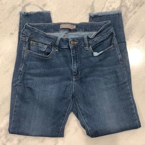 Just USA size 30 Vale scissor skinny scissor hem jean